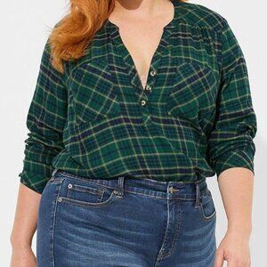BNWT Torrid Harper Brushed Rayon Tunic Pullover size 5